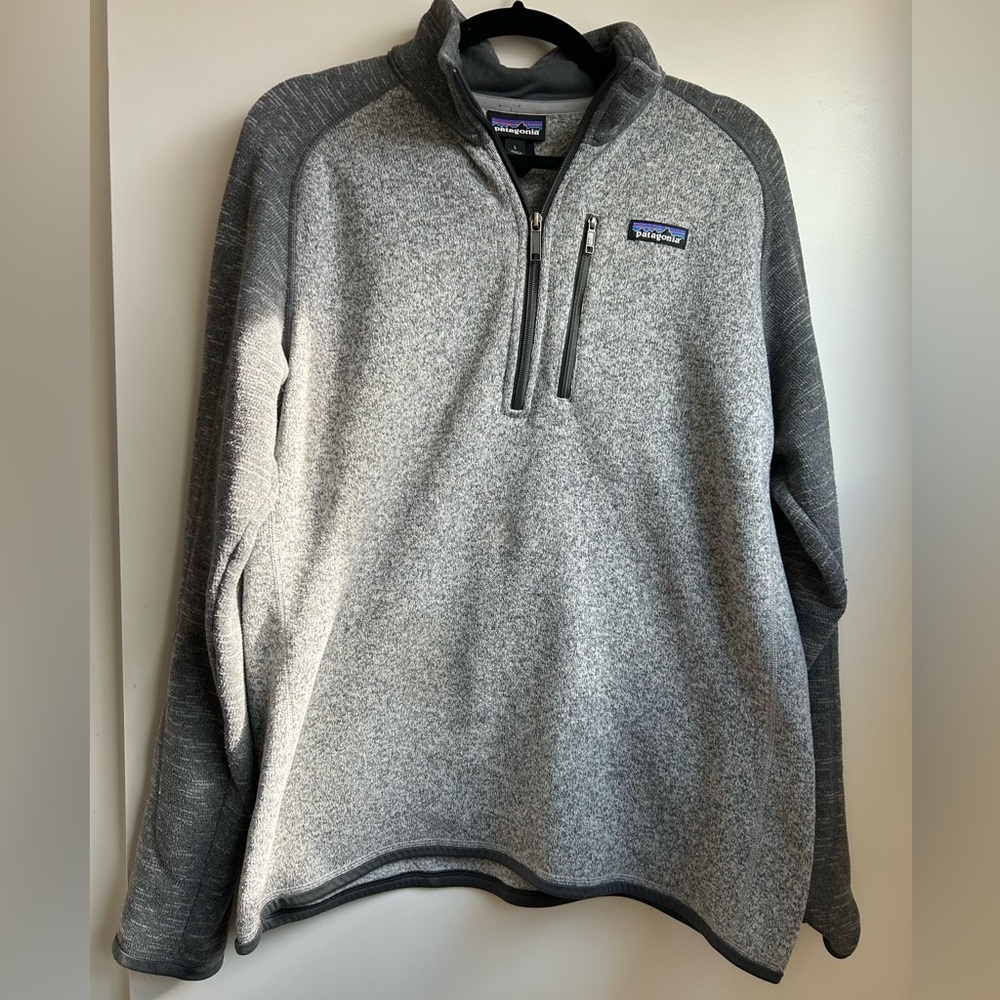 Men’s Patagonia Grey Sweatshirt Size L